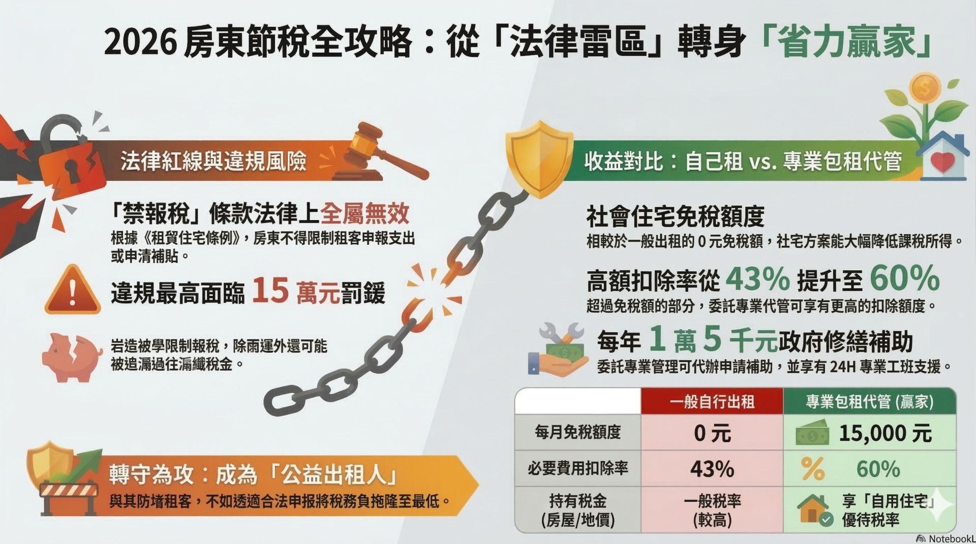 【房東必看】2026 租賃所得節稅全攻略